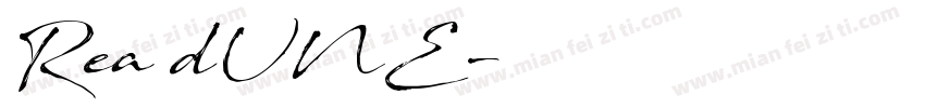 Rea dUNE字体转换